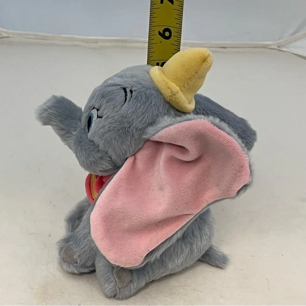 Disney Store Small Dumbo Elephant Plush Stuffed Animal Hoop Retail Store